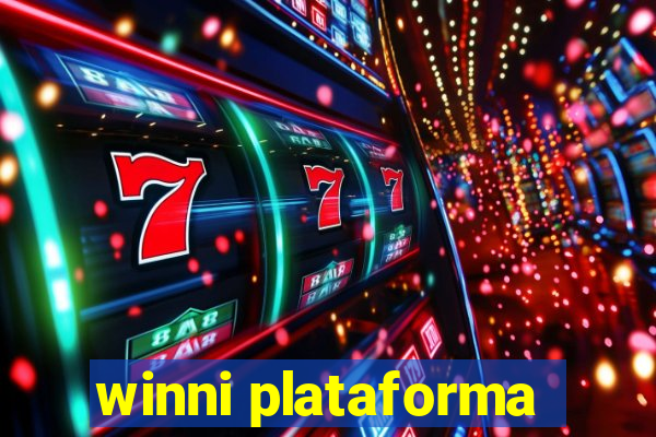 winni plataforma